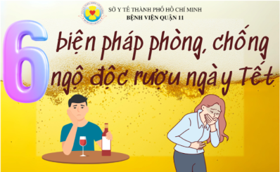 (HCDC) 6 biện pháp phòng, chống ngộ độc rượu ngày Tết